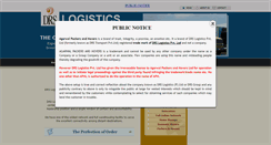 Desktop Screenshot of drslogistics.in